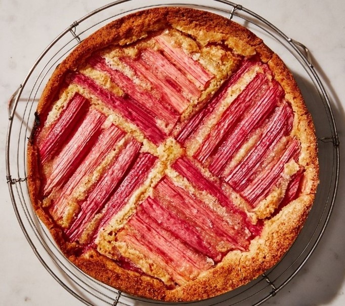 Rhubarb Cake